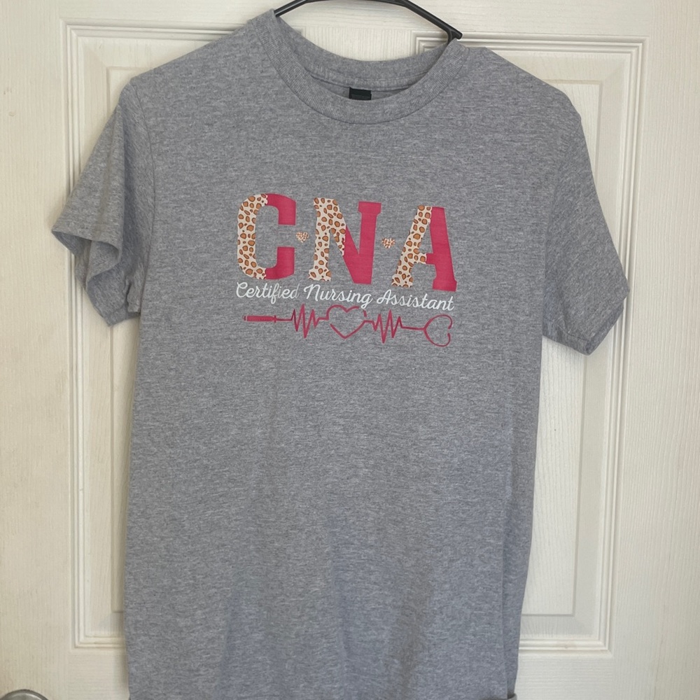Gildan Heavy Cotton Gray CNA T-Shirt